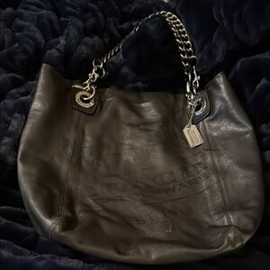 Coach collection tote Elegant Black Leather